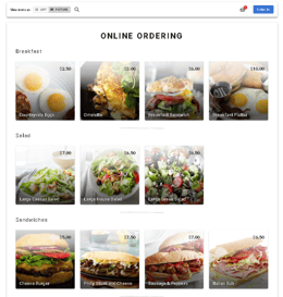 OLO Menu with Pics