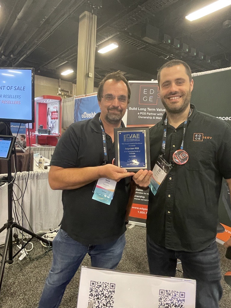 EdgeServ Vendor Award of Excellence